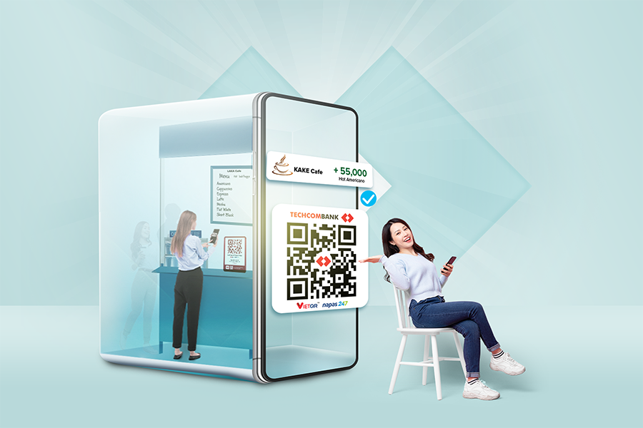 mã qr techcombank